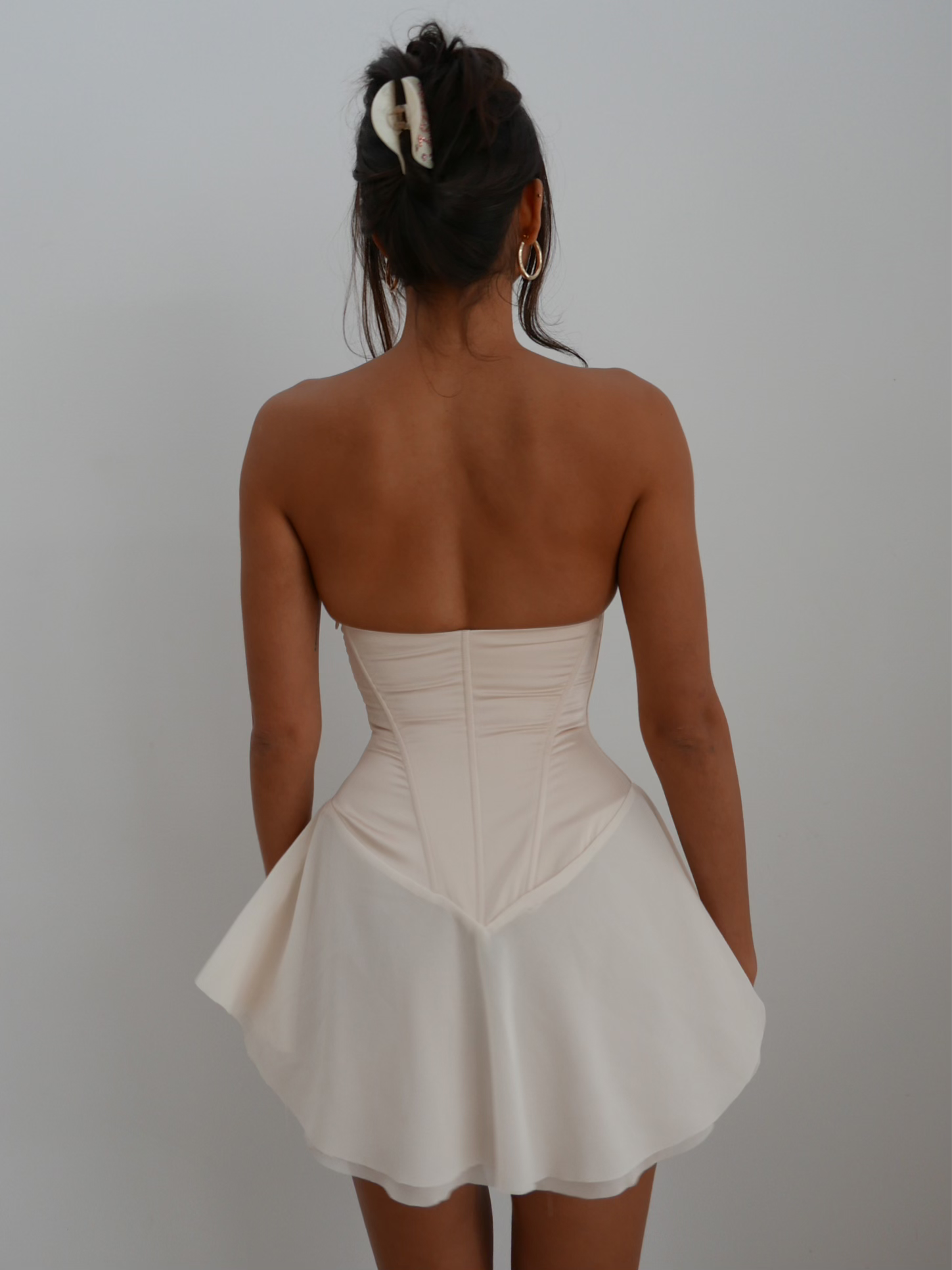 Livia Corset Dress - Beige🎁 2024 New Party Evening Dresses