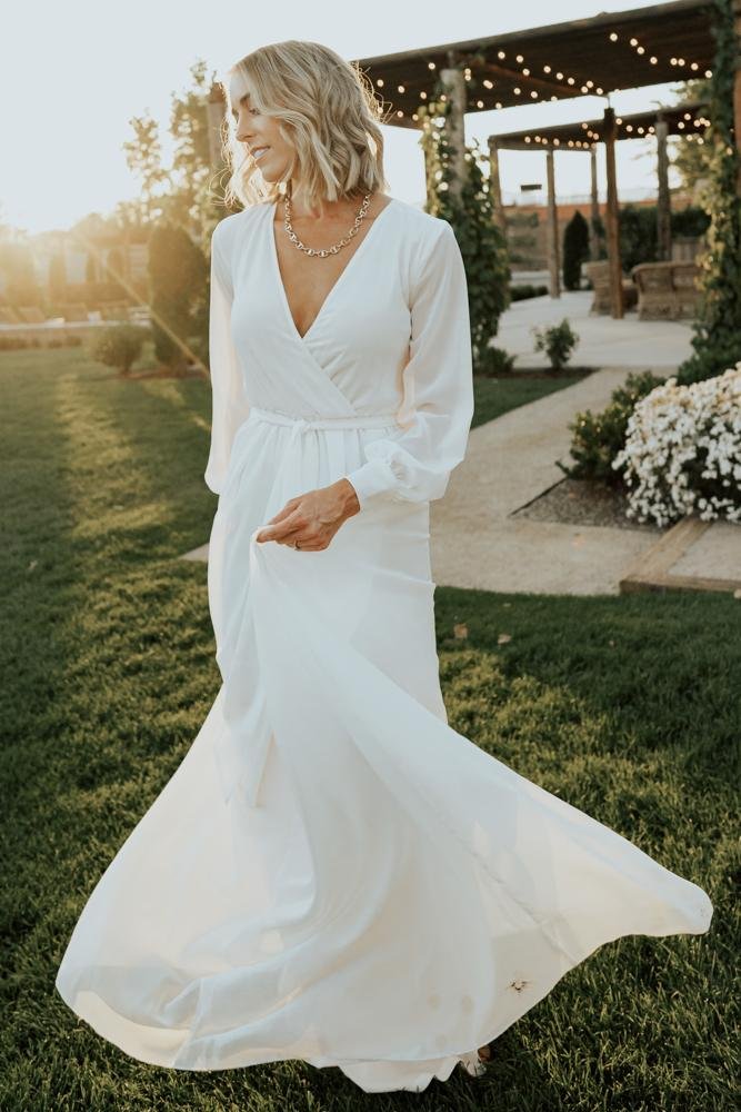 Lydia Maxi Dress | Off White